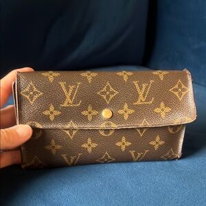 Louis Vuitton Brown Monogram Wallet